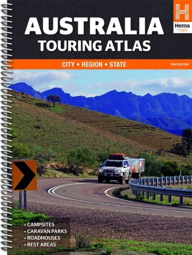 Australia Touring Atlas City, Region, State