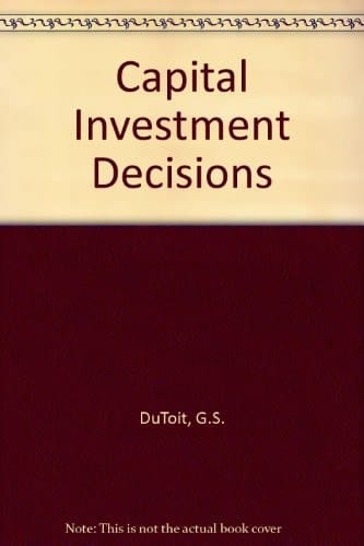 Capital Investment Decisions Principles and Applications