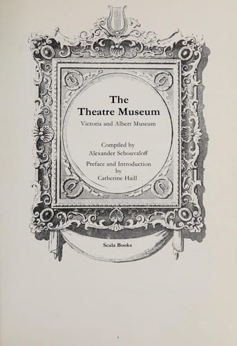 The Theatre Museum, London