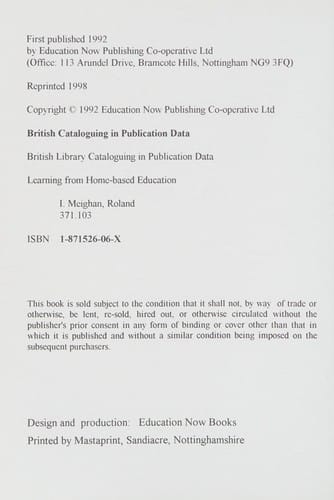 Learning from Home-based Education