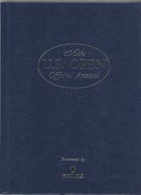 109th U. S. Open Annual