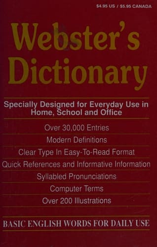WEBSTER'S DICTIONARY