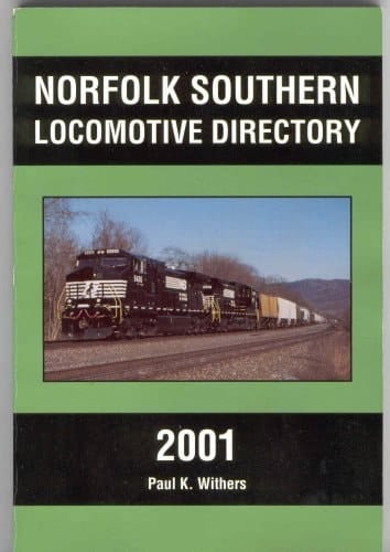 Norfolk Southern Locomotive Directory 2001