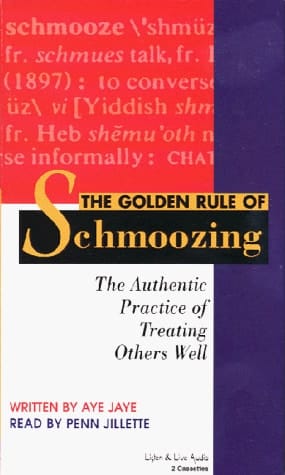 The Golden Rule of Schmoozing