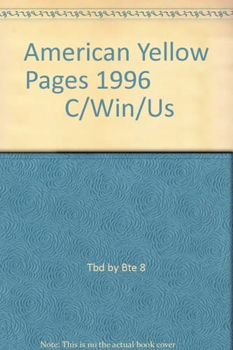American Yellow Pages 1996           C/Win/Us