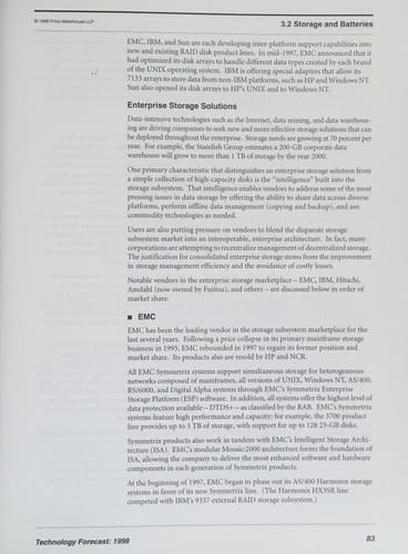Technology Forecast, 1998