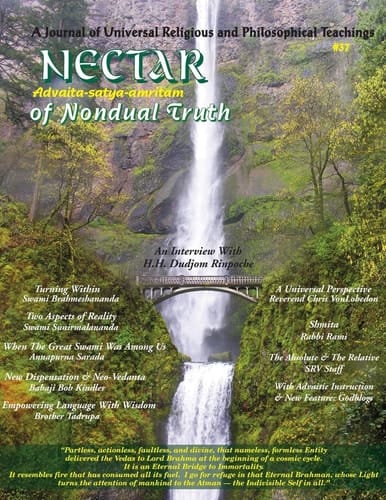 Nectar of Non-Dual Truth #37 A Journal of Universal Religious and Philosophical Teachings