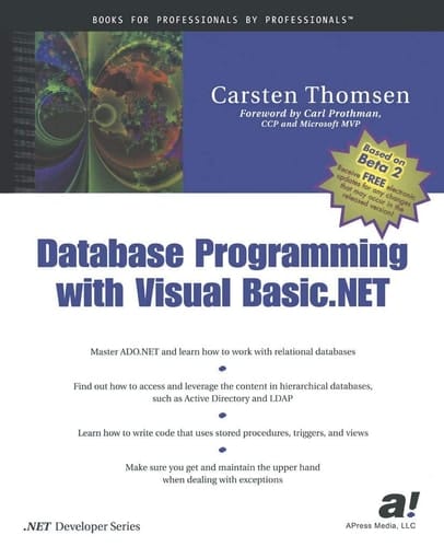 Database Programming With Visual Basic .NET