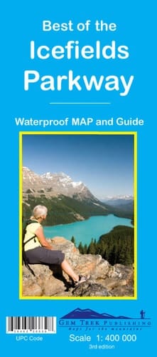 Best of the Icefields Parkway Map and Guide