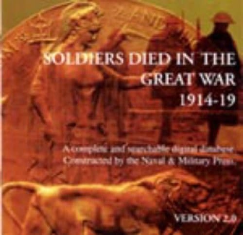 Soldiers Died in the Great War, 1914-1918.