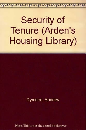 Security of Tenure