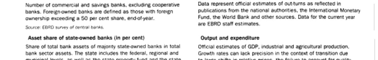 Transition Report 2004 Infrastructure