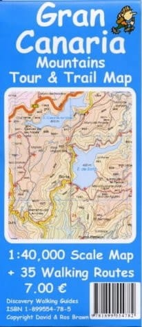 Gran Canaria Mountains Tour and Trail Map