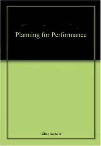 Planning for Performance Guide to Strategic Management