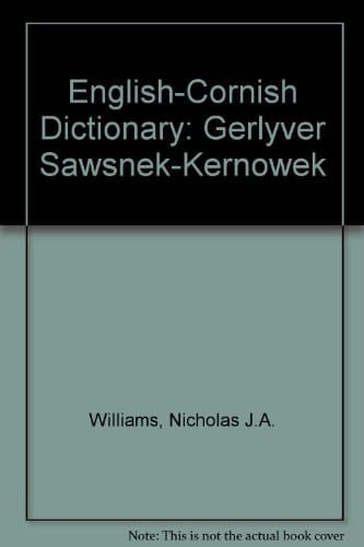 English-Cornish Dictionary