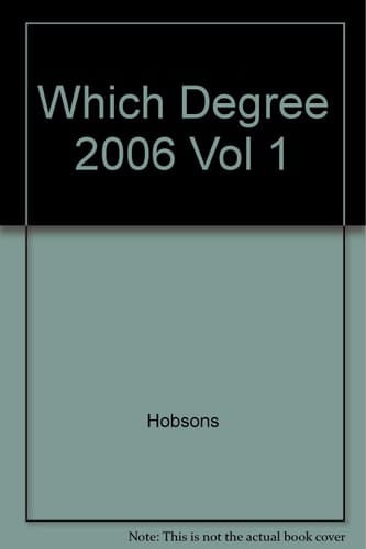 Which Degree 2006