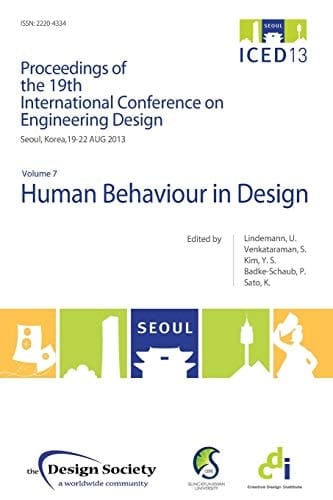Proceedings of Iced13 Volume 7 Human Behaviour in Design
