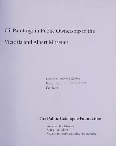 Oil Paintings in Public Ownership in London