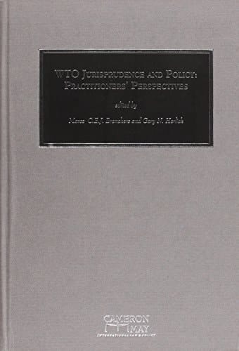 WTO Jurisprudence and Policy Practitioners' Perspective