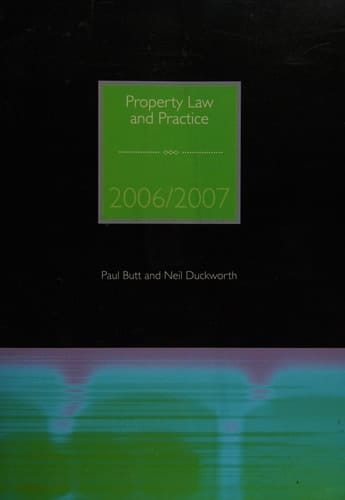 Property Law and Practice