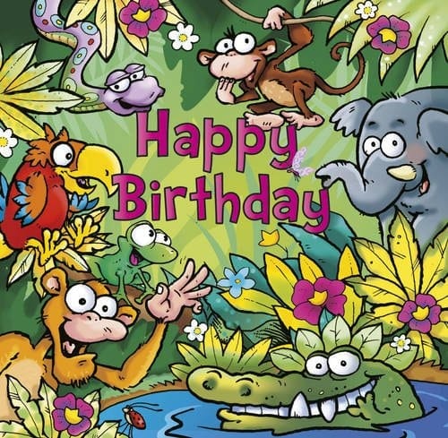 Happy Birthday - Jungle