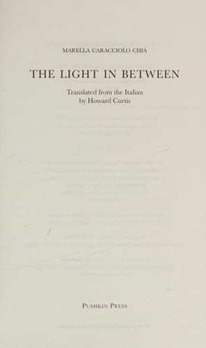 The Light in Between