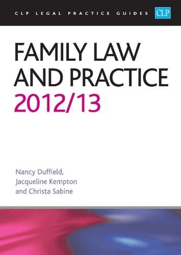 Family Law and Practice 2013