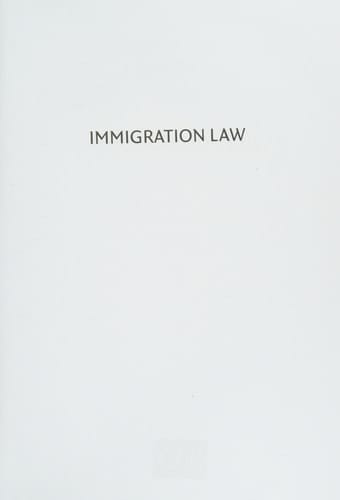 Immigration Law 2013