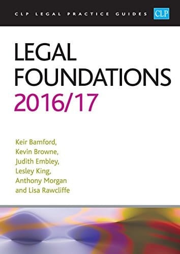 Legal Foundations 2016/17