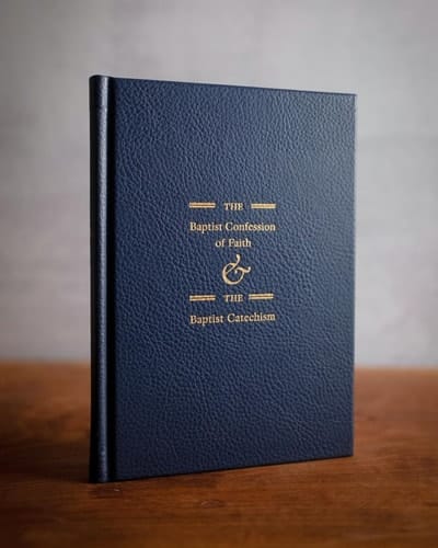 The Baptist Confession of Faith and Baptist Catechism – Leather-Bound Hardcover Edition