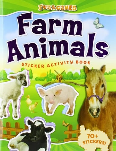 Farm Animals Sticker Activity Book