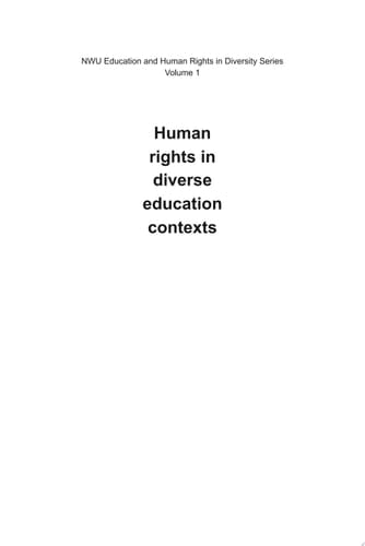 Human rights in diverse education contexts