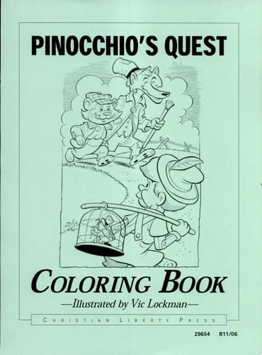 Pinocchio's Quest Coloring Book