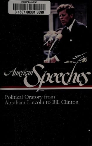 American Speeches Vol. 1 (LOA #166) Political Oratory from the Revolution to the Civil War