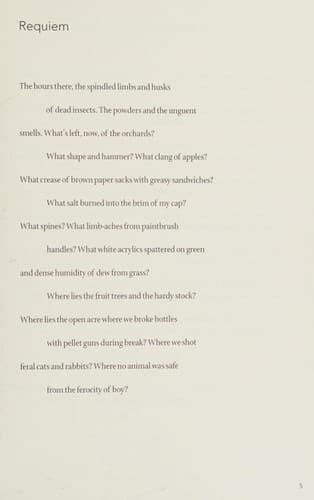 Requiem for the Orchard
