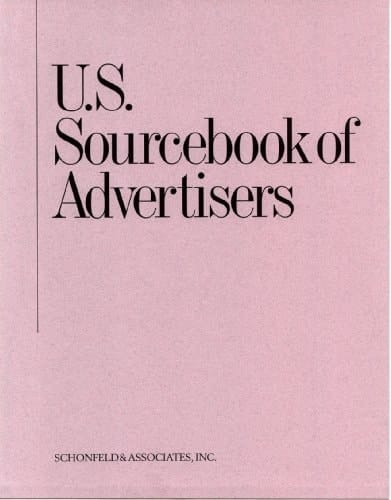 U. S. Sourcebook of Advertisers 2012 Edition