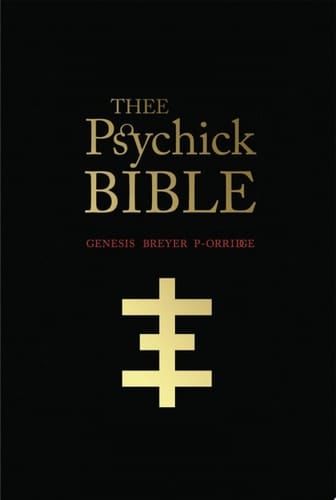 Thee Psychick Bible Thee Apocryphal Scriptures Ov Genesis Breyer P-Orridge and Thee Third Mind Ov Thee Temple Ov Psychick Youth