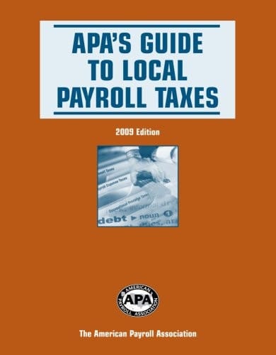 APA's Guide to Local Payroll Taxes