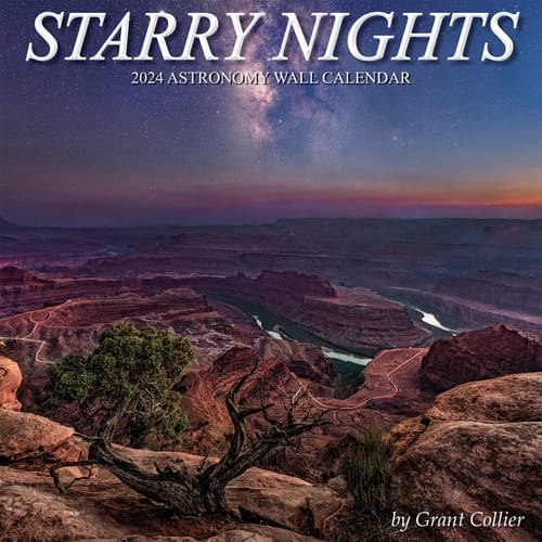 Starry Nights 2024 Astronomy Wall Calendar