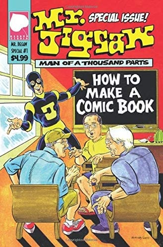 Mr. Jigsaw Special #1 How a Mr. Jigsaw Comic Is Made