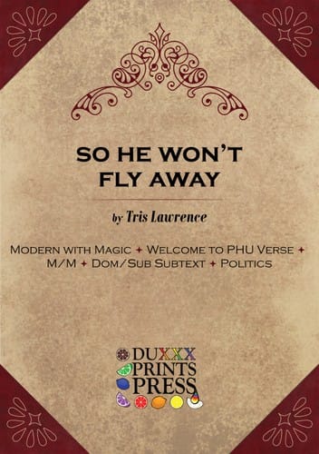 so he won't fly away