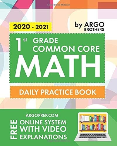 1st Grade Common Core Math Daily Practice Book : 2020-2021