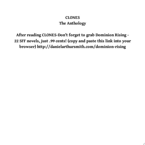CLONES: The Anthology