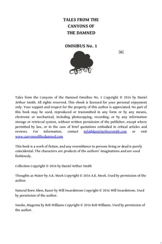 Tales from the Canyons of the Damned: Omnibus No. 1