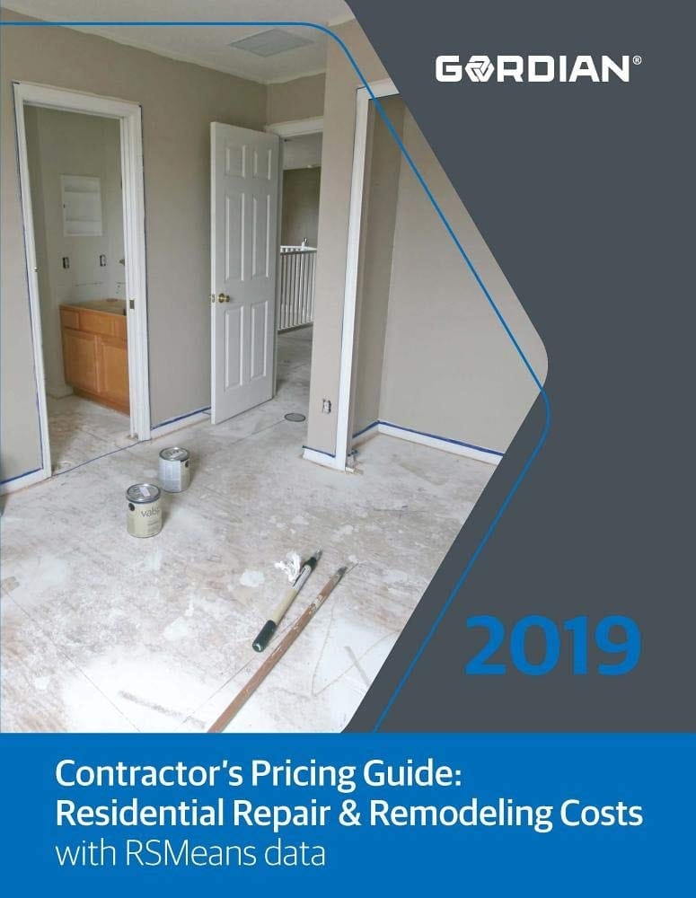 Contractor's Pricing Guide 2019 Residential Repair & Remodeling Costs with RSMeans Data