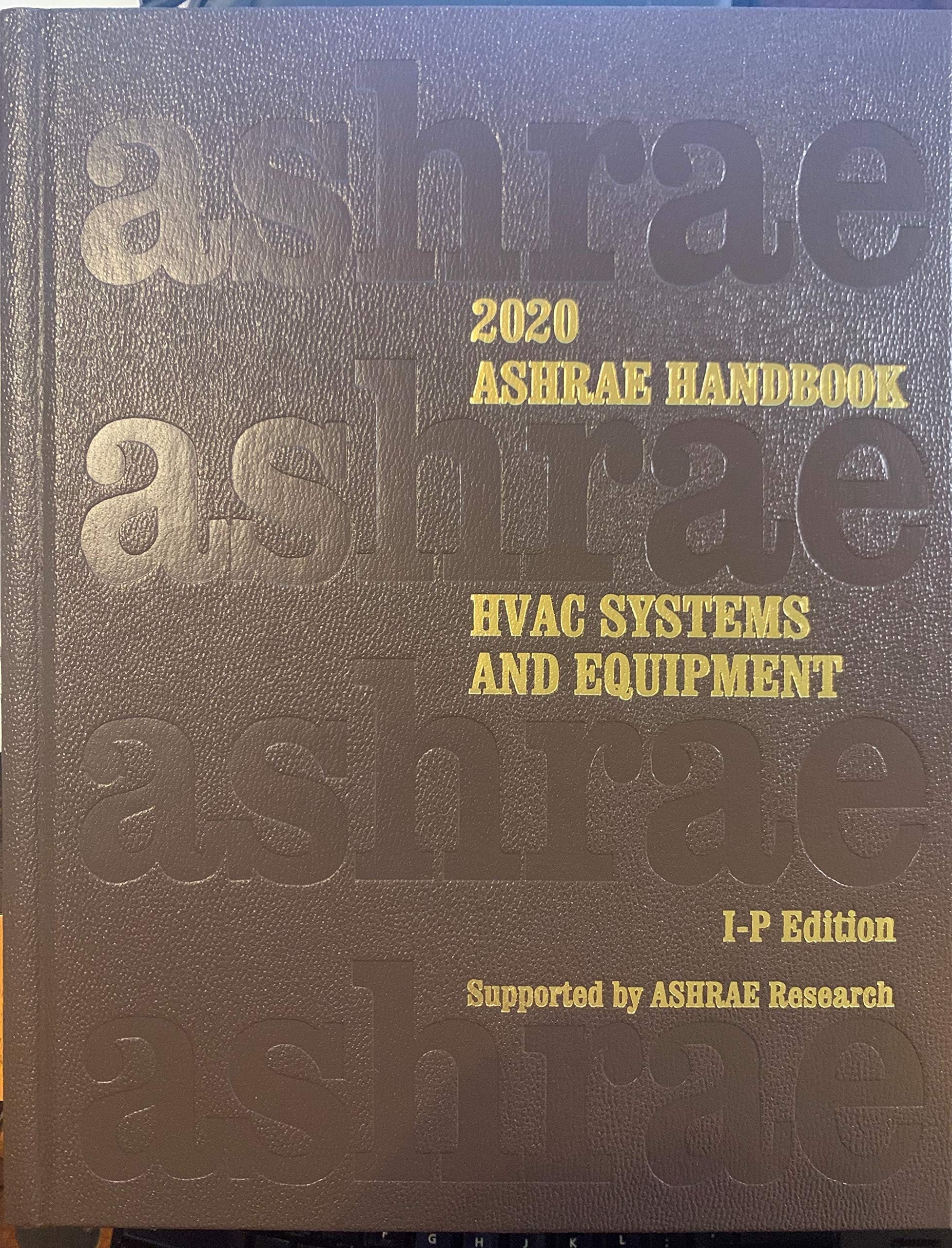 2020 ASHRAE Handbook Heating, Ventilating, and Air-conditioning Systems and Equipment