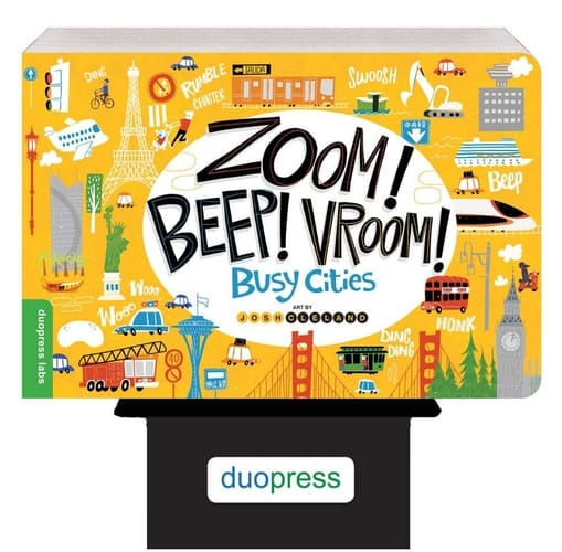 Zoom! Beep! Vroom! Busy Cities 6-copy counter display
