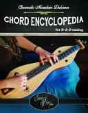 Chromatic Mountain Dulcimer Chord Encyclopedia For D-A-d Tuning