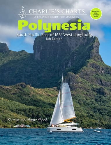 Charlie's Charts Polynesia South Pacific East of 165° West Longitude