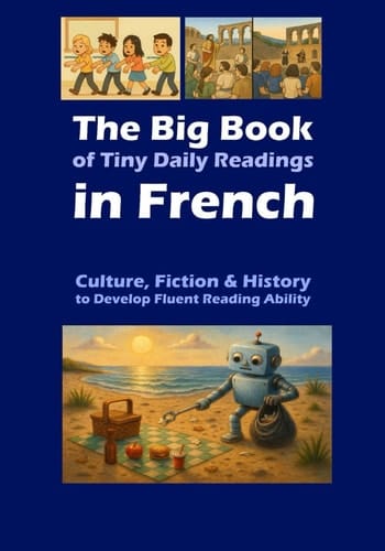 The Big Book of Tiny Daily Readings in French Culture, Fiction & History to Develop Fluent Reading Ability
